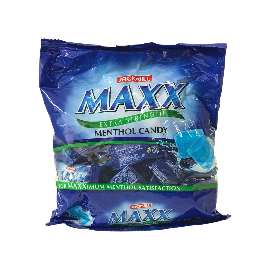 Jack and Jill Maxx Extra Strength MENTHOL Candy 200g BLUE