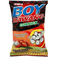 KSK Boy Bawang Cornick Hot Garlic 3.17oz (90g)