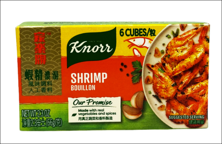 Knorr SHRIMP Bouillon 2.3oz (66g)