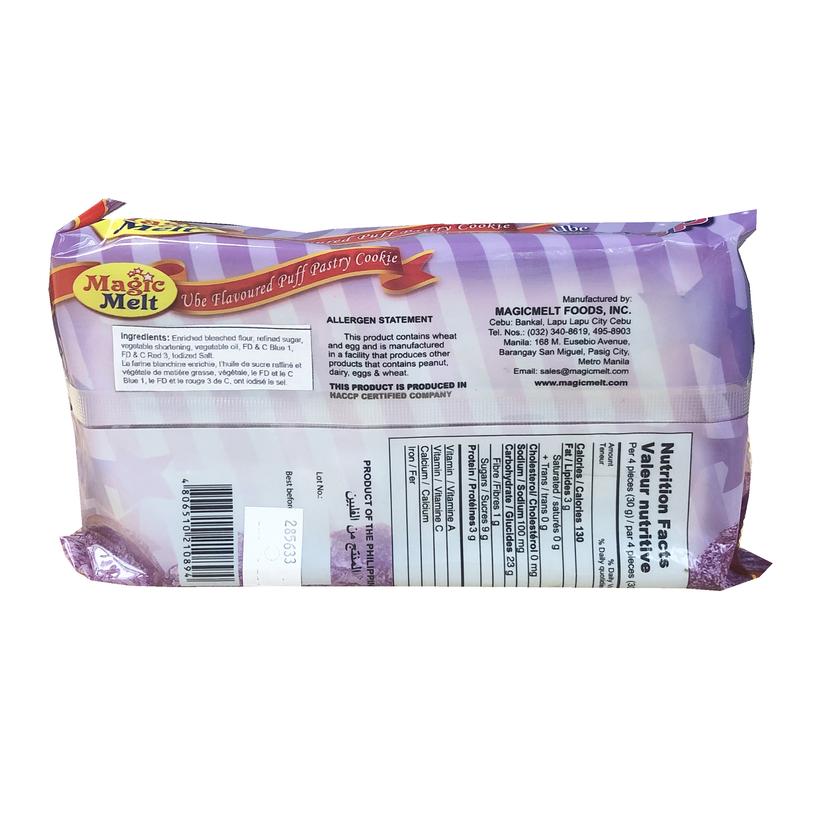 Magic Melt Otap Ube 200g | Flaky Filipino Ube Pastry Snack | Pinoy Groseri