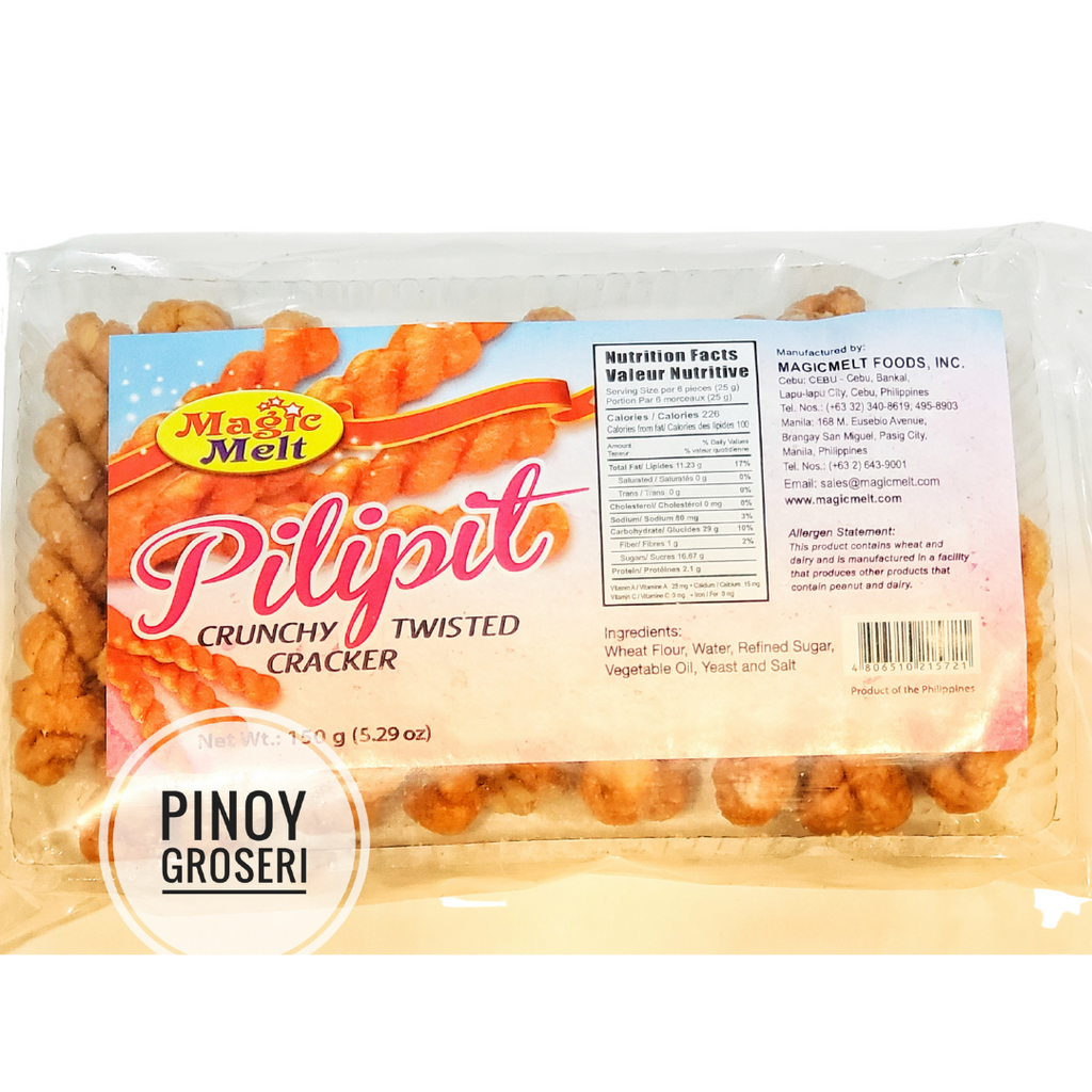 Pinipit Snack Magic Melt Pilipit 150g – Sweet & Crunchy Filipino Snack Delight ...