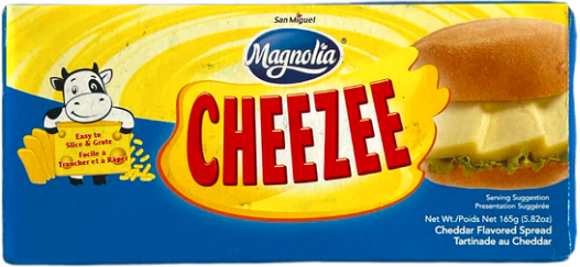 Magnolia Cheezee Cheddar Cheese Block SMALL 5.82oz (165g)