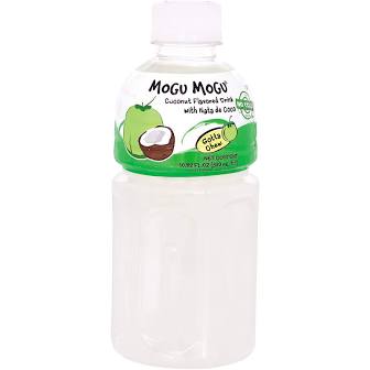 Mogu-Mogu Coconut Flavored Drink with Nata De Coco 10.82fl.oz (320ml)