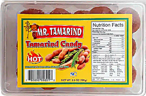 Mr. Tamarind Candy (HOT) 3.5oz