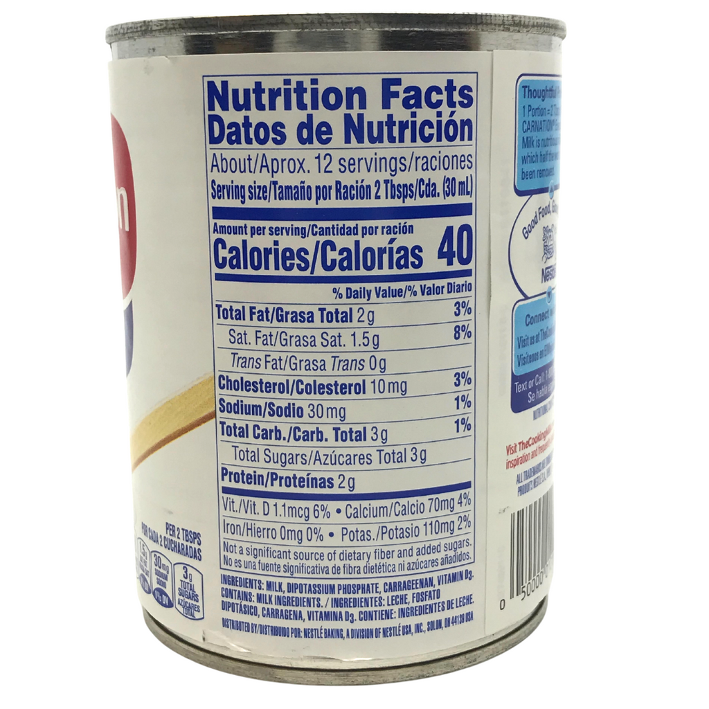 Nestle Carnation Evaporated Milk 12floz (354ml)