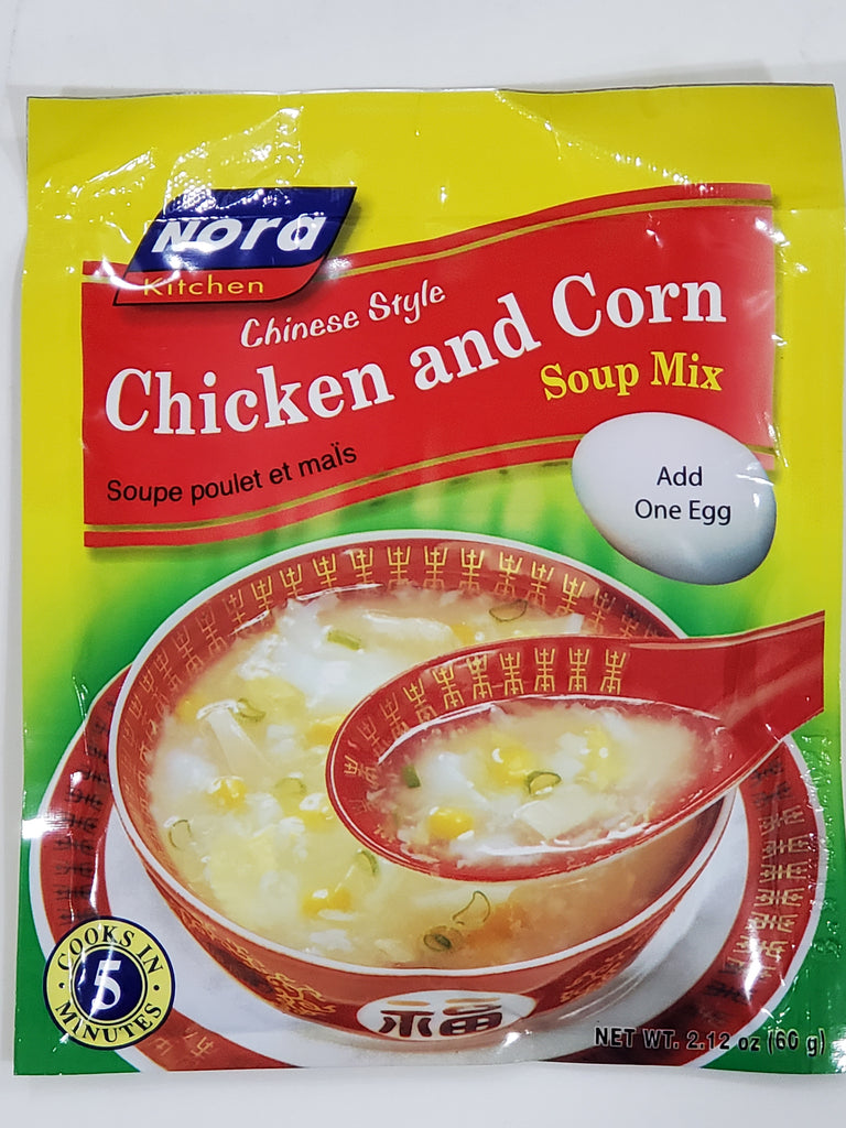 Nora Chicken and Corn Soup Mix 2.12oz (60g)