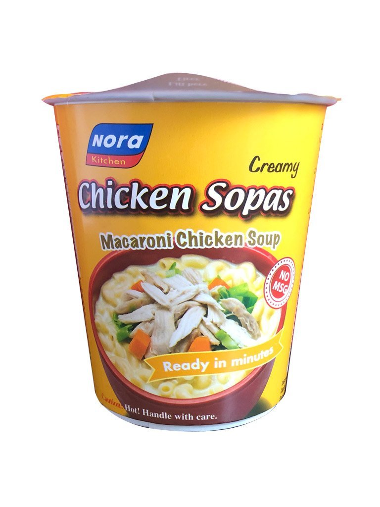 Nora Creamy CHICKEN SOPAS CUP 2oz (58g)