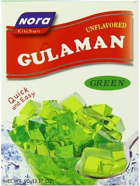 Nora Unflavored Gulaman (GREEN) 3.07 (90g)