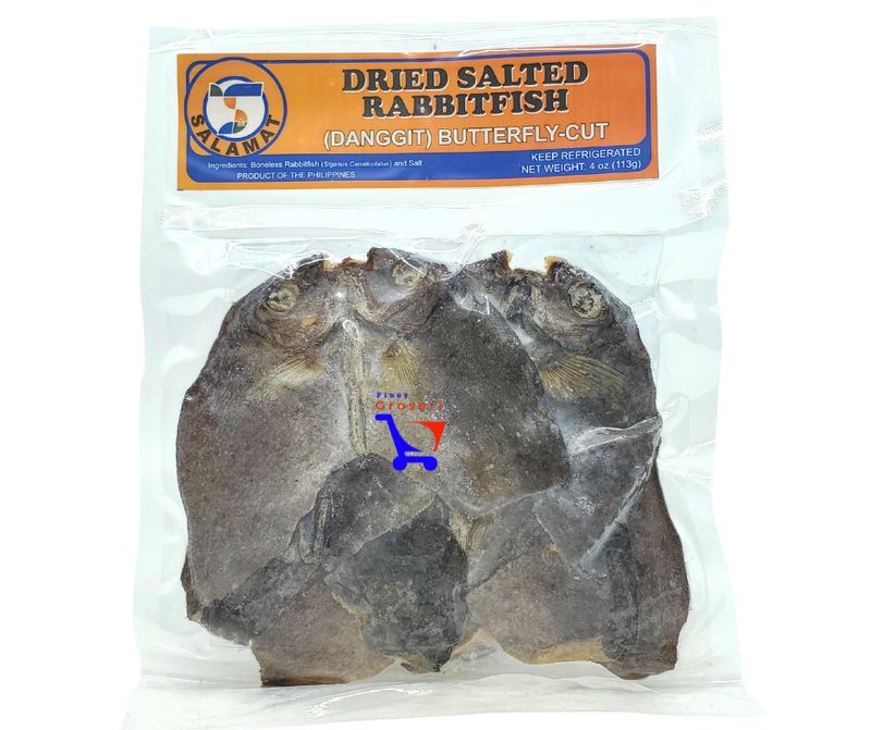 Salamat Dried Salted Rabbitfish (Danggit) 4oz - Pinoy Groseri | Pinoy ...