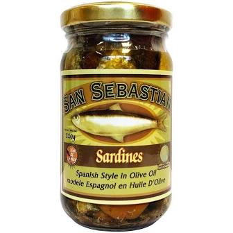 San Sebastian SARDINES  Spanish Style in OLIVE Oil (HOT& SPICY) 220g