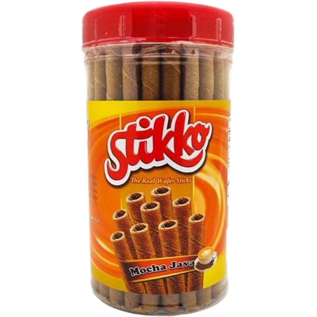 Stickko Stikko Wafer Sticks Mocha Java 14.10oz – Filipino Mocha Snack Treat ...