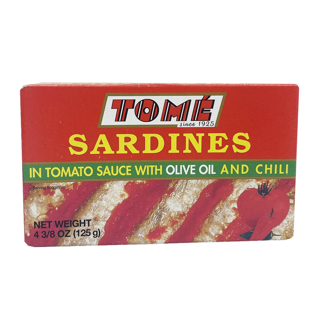Tome Sardines In Tomato Sauce with Oil and Chili 4.38oz