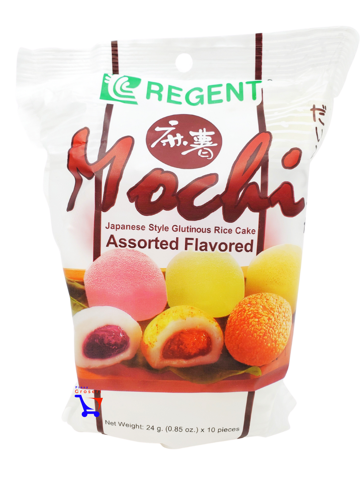 Regent Mochi Assorted Flavor 0.85oz – Soft, Chewy & Delicious