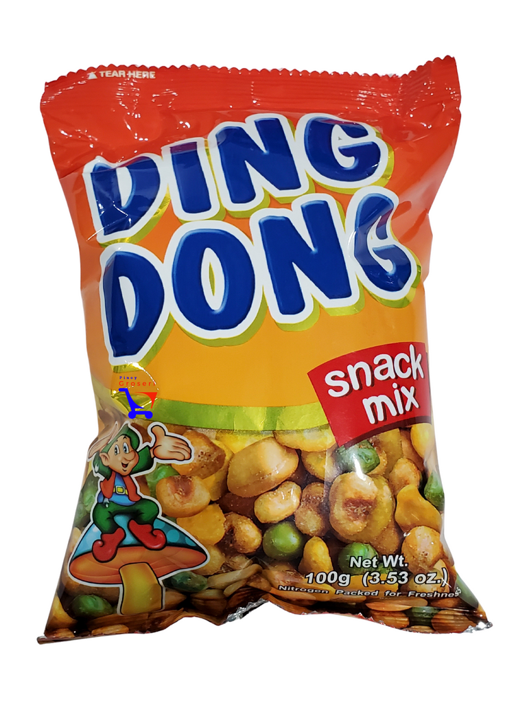 Ding Dong Snack Mix Nuts PLAIN 3.53oz (100g)