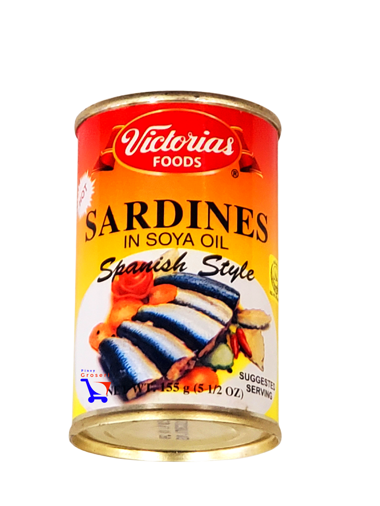 Victorias SARDINES Spanish Style (HOT) 5.5oz (155g)