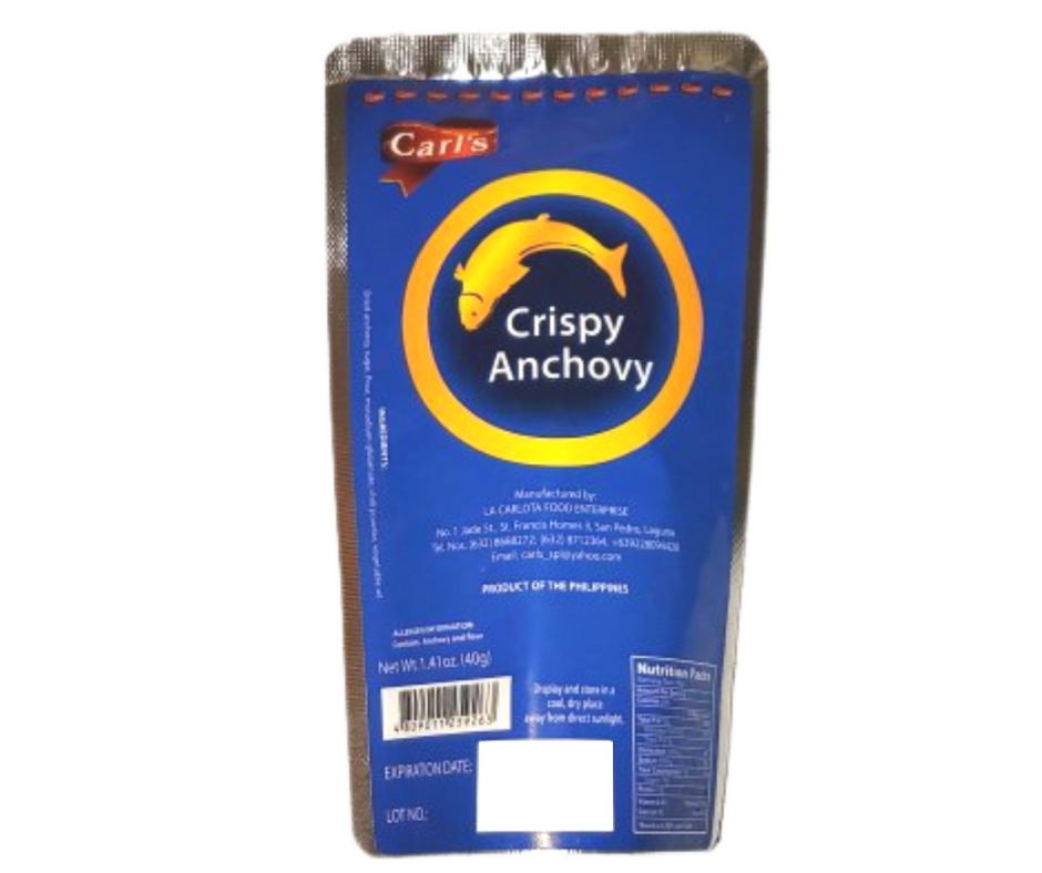 Carl's Crispy Anchovy (REG) 1.4oz (40g)