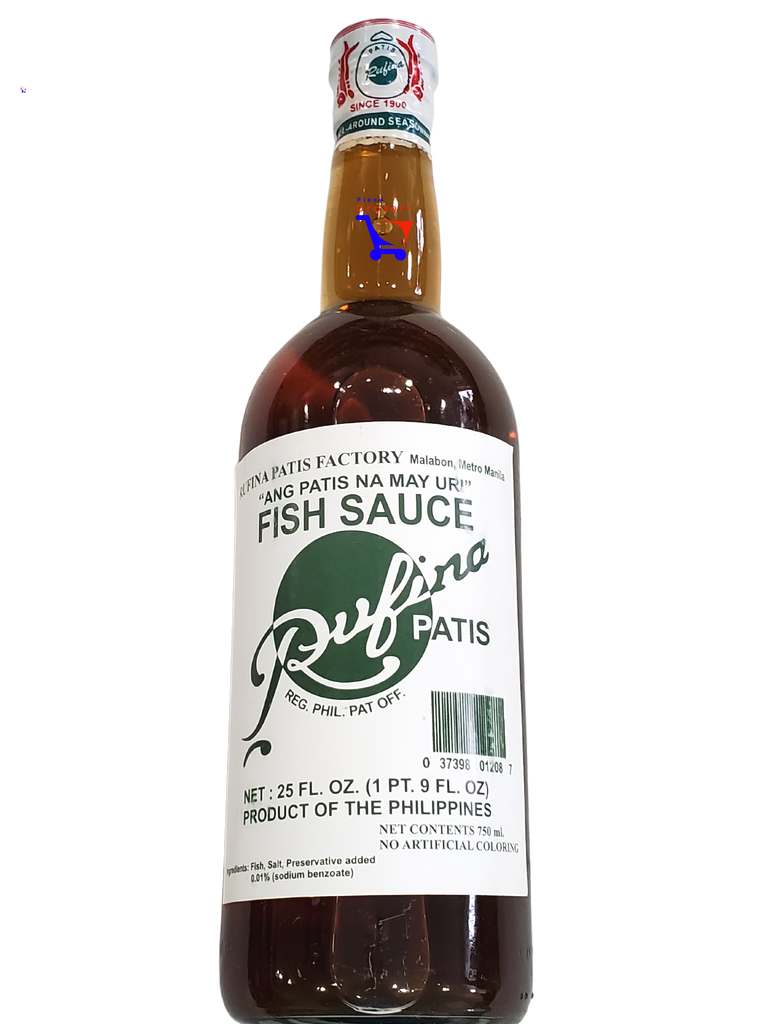 Rufina Fish Sauce (Patis) 25 fl oz | Authentic Filipino Seasoning ...