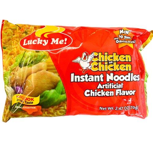 Lucky Me Instant Noodle CHICKEN (Pouch) 2.47oz (70g)